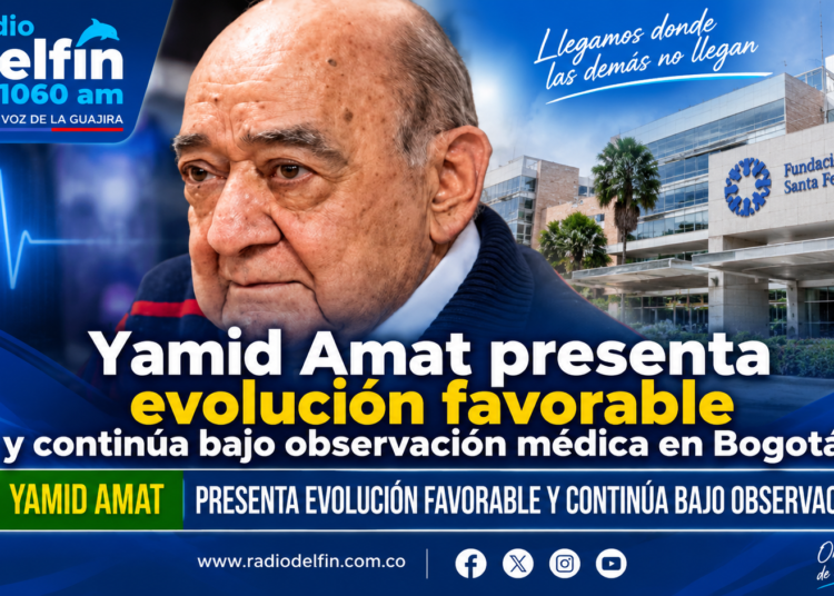 Yamid Amat presenta evolución favorable y continúa bajo observación médica en Bogotá.