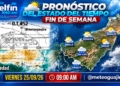 PRONÓSTICO DEL ESTADO DEL TIEMPO FIN DE SEMANA.