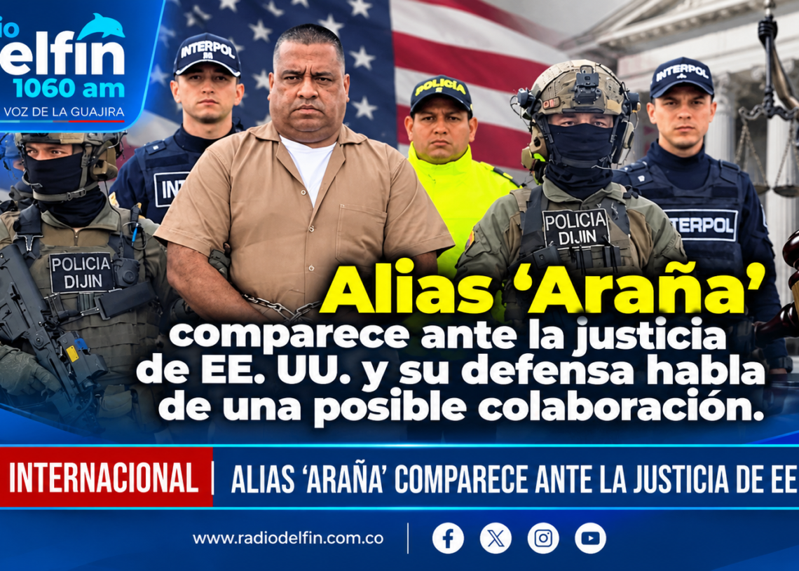 Alias ‘Araña’ comparece ante la justicia de EE. UU. y su defensa habla de una posible colaboración