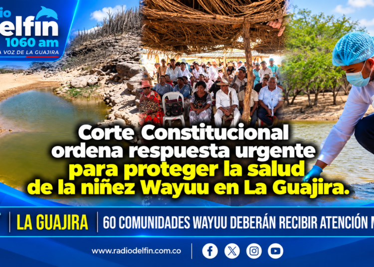 Corte Constitucional ordena respuesta urgente para proteger la salud de la niñez Wayuu en La Guajira.