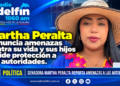 Martha Peralta denuncia amenazas contra su vida y sus hijos y pide protección a las autoridades