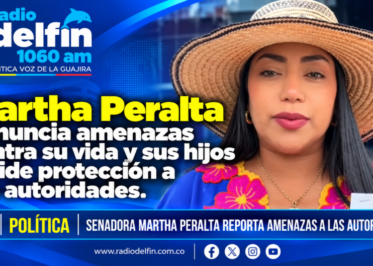 Martha Peralta denuncia amenazas contra su vida y sus hijos y pide protección a las autoridades