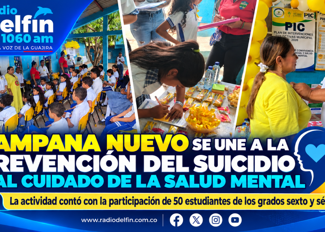 CAMPANA NUEVO SE UNE A LA PREVENCIÓN DEL SUICIDIO Y AL CUIDADO DE LA SALUD MENTAL