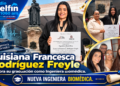 Luisiana Francesca Rodríguez Freyle celebra su graduación como Ingeniera Biomédica.