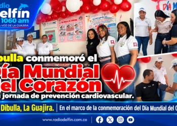Dibulla conmemoró el Día Mundial del Corazón con jornada de prevención cardiovascular.