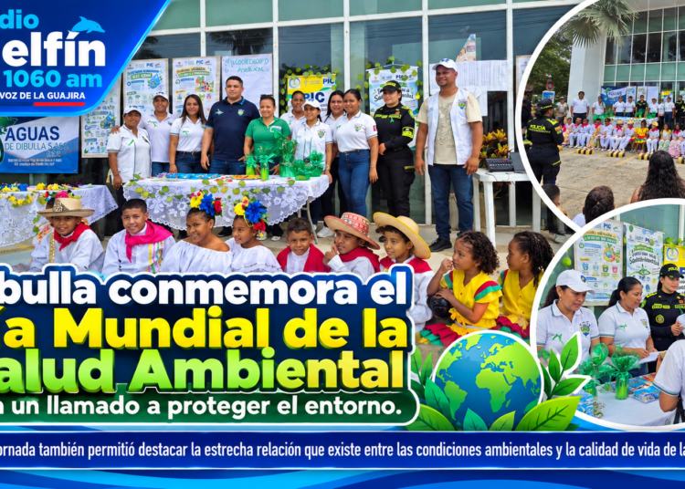 Dibulla conmemora el día mundial de la salud ambiental con un llamado a proteger el entorno.