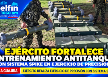 Ejército fortalece entrenamiento antitanque con sistema Spike en ejercicio de precisión.
