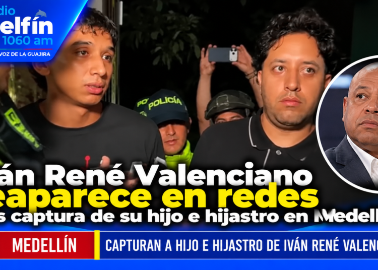 Iván René Valenciano reaparece en redes tras captura de su hijo e hijastro en Medellín.