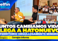 “Juntos Cambiamos Vidas” llega a Hatonuevo, territorio orgullosamente minero