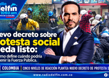 Nuevo decreto sobre protesta social queda listo: Gobierno define cuándo podría intervenir la Fuerza Pública.