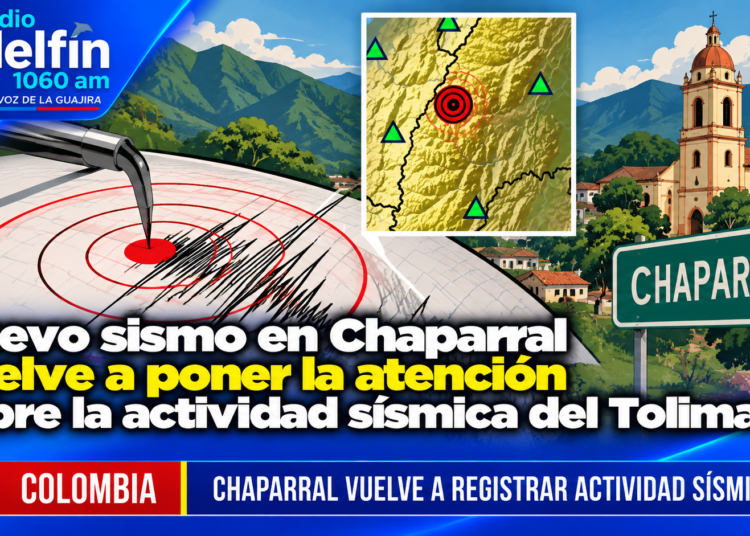 Nuevo sismo en Chaparral vuelve a poner la atención sobre la actividad sísmica del Tolima.