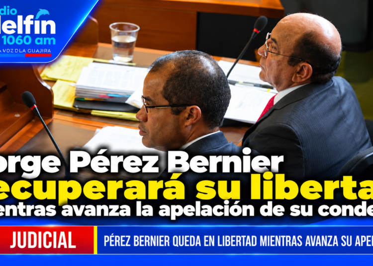 Jorge Pérez Bernier recuperará su libertad mientras avanza la apelación de su condena.