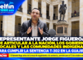 Representante Jorge Figueroa pide articular a la Nación, los gobiernos locales y las comunidades indígenas para cumplir la Sentencia T-302 en La Guajira.
