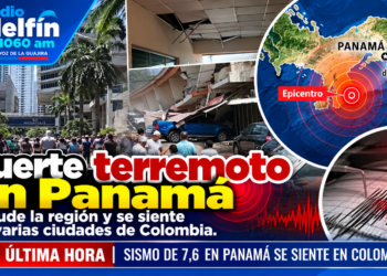 Fuerte terremoto en Panamá sacude la región y se siente en varias ciudades de Colombia
